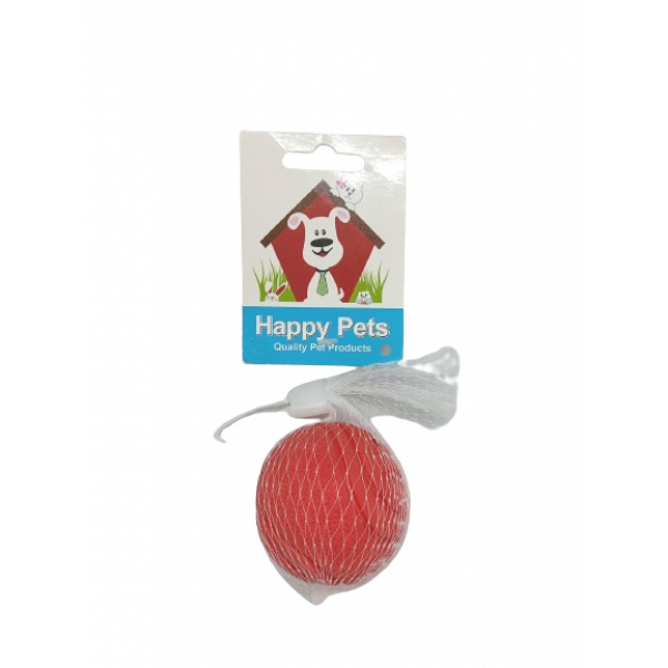Happy Pets Rubber Dog Ball, Extra Bouncy (3 Sizes)