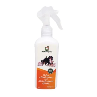 Nurturezyme Odor Eliminator and Disinfection Spray, 250 ml, Made from Plant Extracts, Safe for Pets