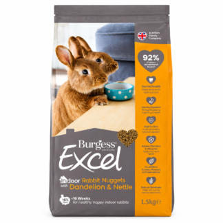 Burgess Excel Indoor Rabbit Nuggets 1.5kg