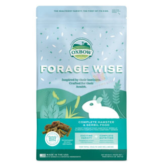 Oxbow Hamster & Gerbil Food Forage Wise Hamster & Gerbil 2 lb (907 g)