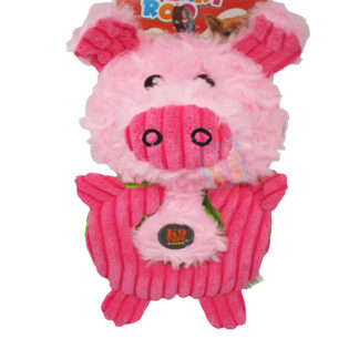 Squeakeroo Tuff Series, Multi Tug Pull Apart - Pig