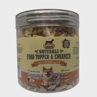 Chewie Chews Food Topper Duck Liver & Eggyolk