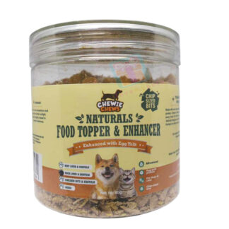 Chewie Chews Naturals Food Topper & Enhancer (Enhanced with Egg Yolk)