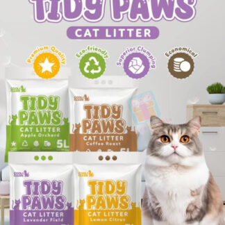 Tidy Paws Bentonite Cat Litter 5L/4.1kg
