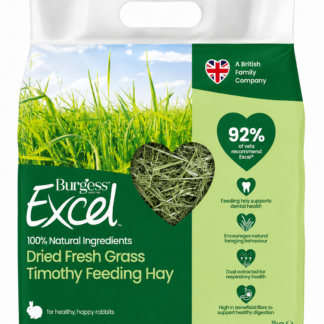 Burgess Excel Feeding Hay Dried Fresh Grass 1kg